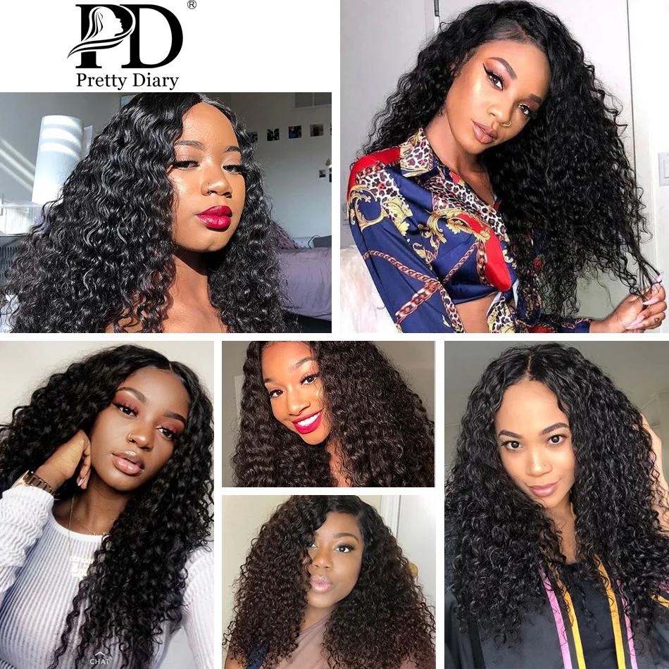 13X6 кружевные фронтальные человеческие волосы искусственные для черных женщин