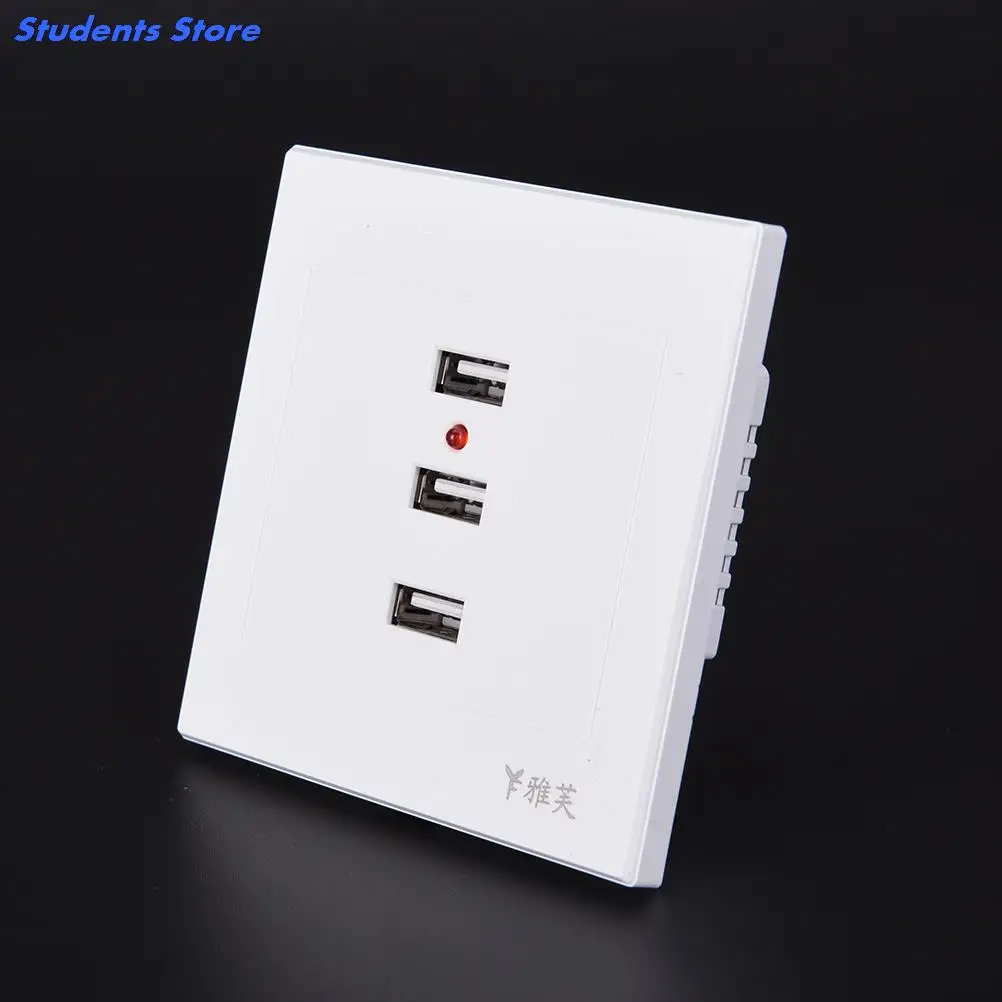 Новинка 2/3/4 порта постоянного тока USB 5 в 3 1 А электрическое настенное зарядное