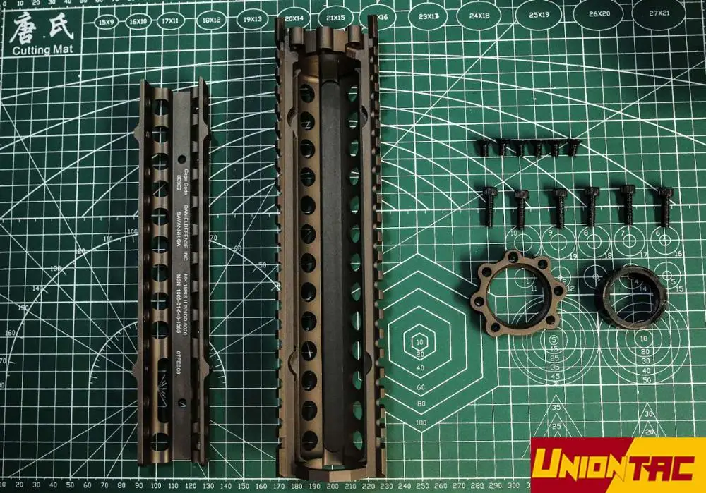 

Big Gragon MK18 RIS 12" airsoft handguard tactical rail for airsoft