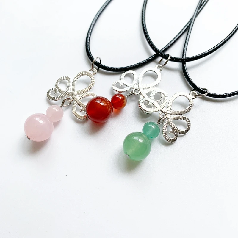 Круглые бусины в форме короны из натурального камня | Дом и сад