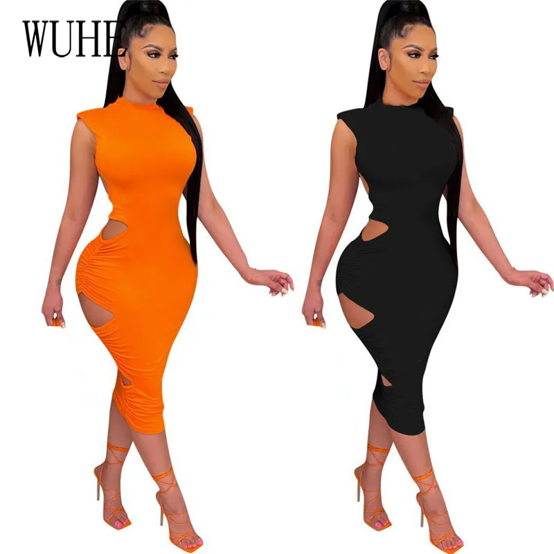 

Ажурные облегающие платья YEYA с круглым вырезом, без рукавов, с открытыми плечами и открытой спиной, элегантное женское летнее повседневвече...