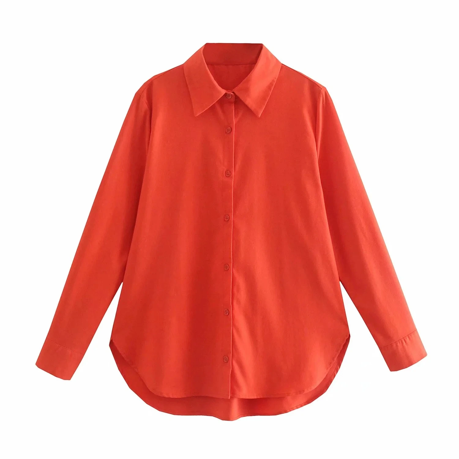 

Осенняя блузка с длинным рукавом Dave & Di, модная женская винтажная рубашка 2022, модная простая льняная Повседневная Блузка в английском стиле, ...