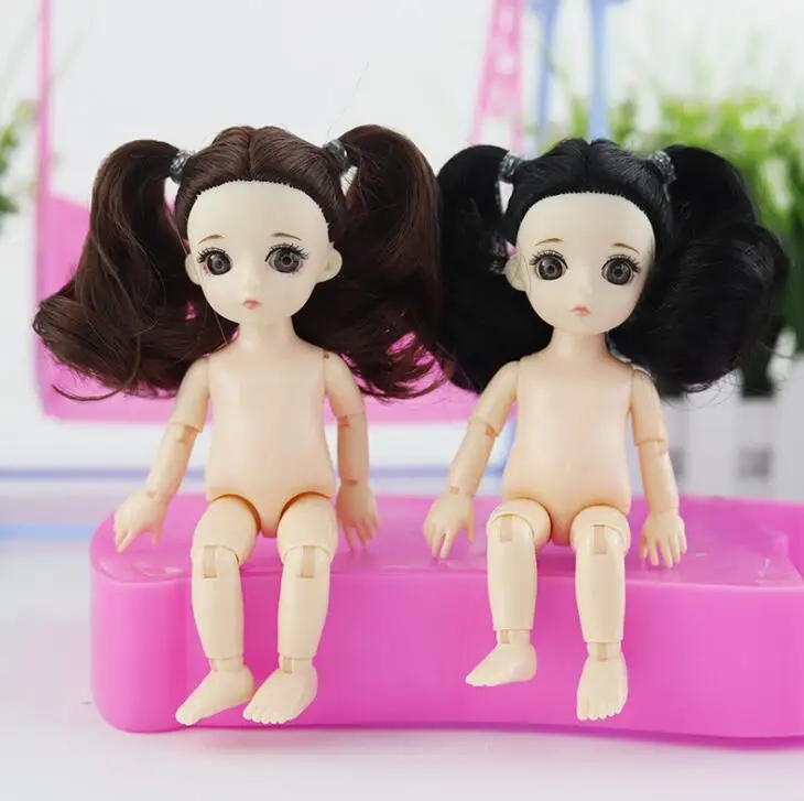 13 подвижных шарнирных 16 см 1/8 куклы игрушки BJD Детская кукла голые женщины модные