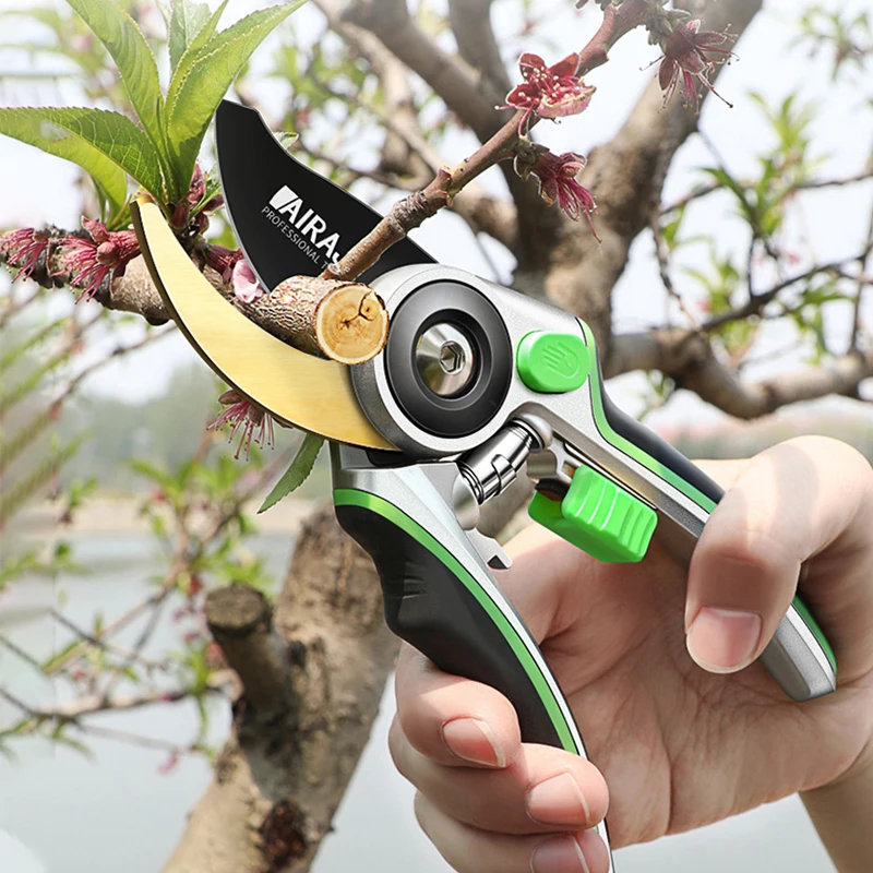 

Plant Trim Horticulture Hand Pruner Cut Secateur Shrub Gardening Sharp Branch Pruners Orchard Pruning Shears Garden Tool
