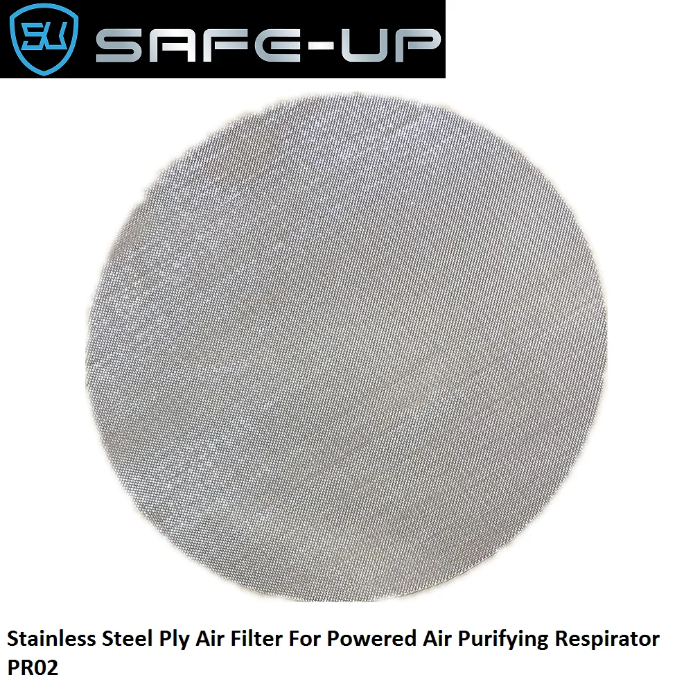 Stainless Steel Ply Air Filter For Powered Air Purifying Respirator PR02