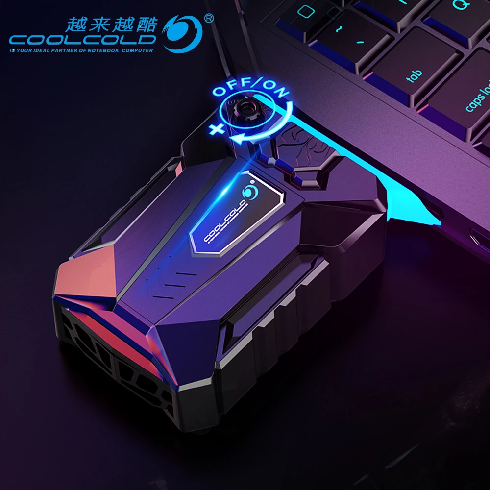 COOLCOLD вакуумный портативный кулер для ноутбука USB воздушный внешний вентилятор