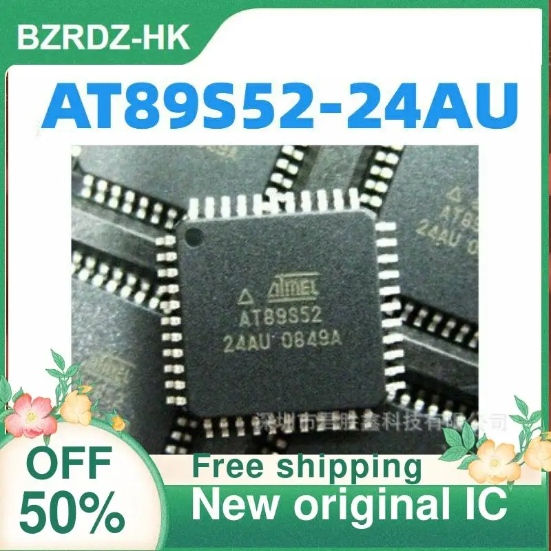 

2-10 шт./лот AT89S52 AT89S52-24AU новый оригинальный IC