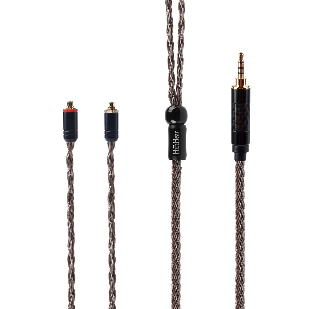 AK Hifihear 16 Core посеребренный кабель 2,5/3,5/4,4 мм балансный для обновления кабеля с MMCX/2Pin для ZS10 PRO AS16 AS12