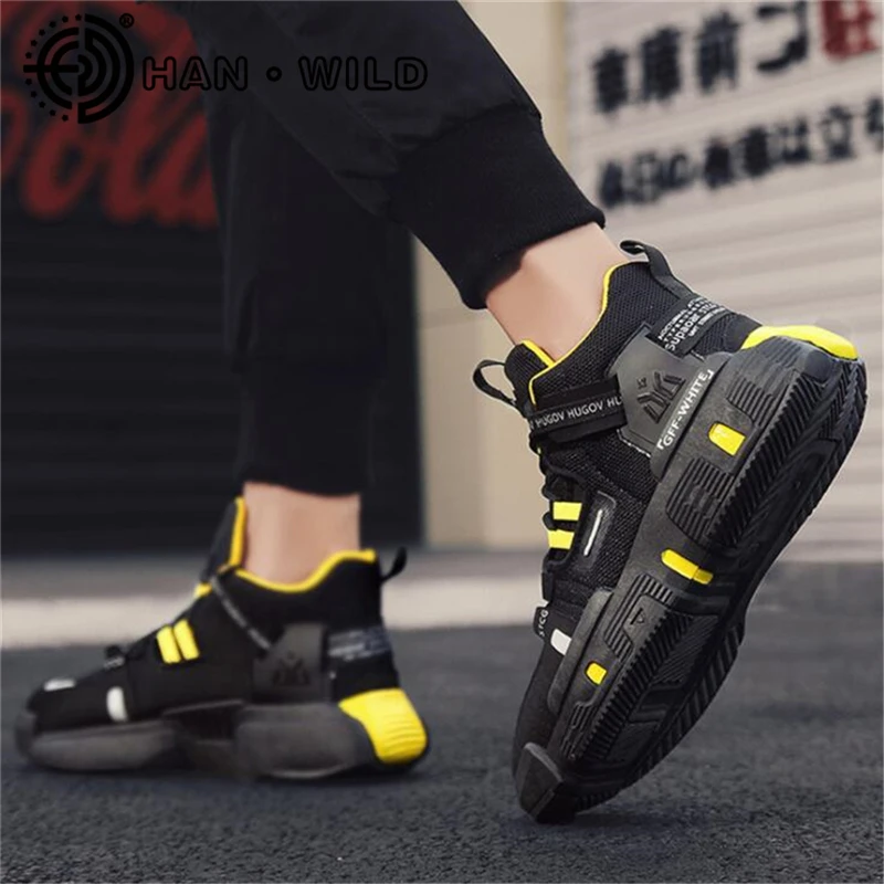 

Mens Casual Shoes Men Chunky Sneakers Spring Autumn Sport Breathable Sneakers Men Lace-Up Luxury Trainers Zapatillas Hombre