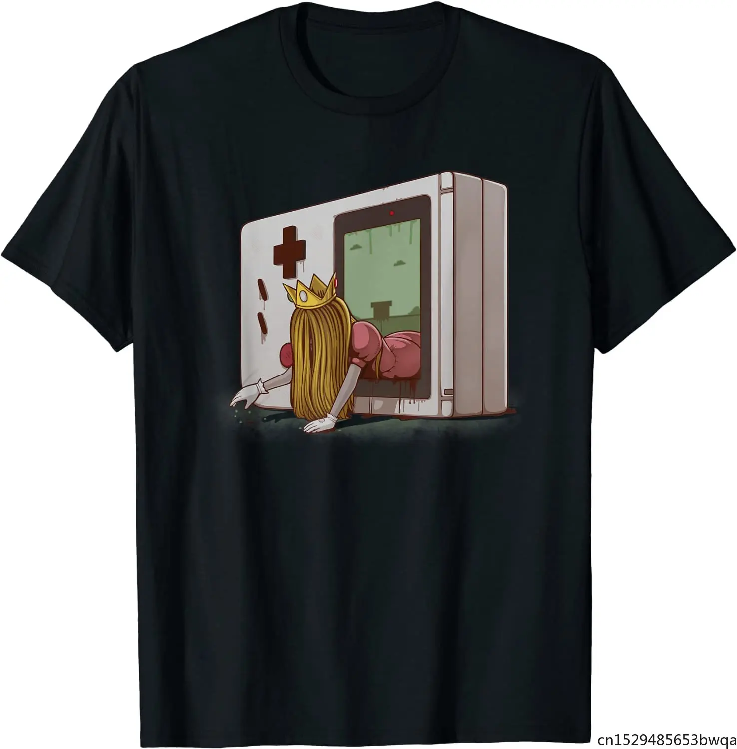Video Gamer Gifts Funny Retro Video Game Pocket Horror T-Shirt Unisex Tee