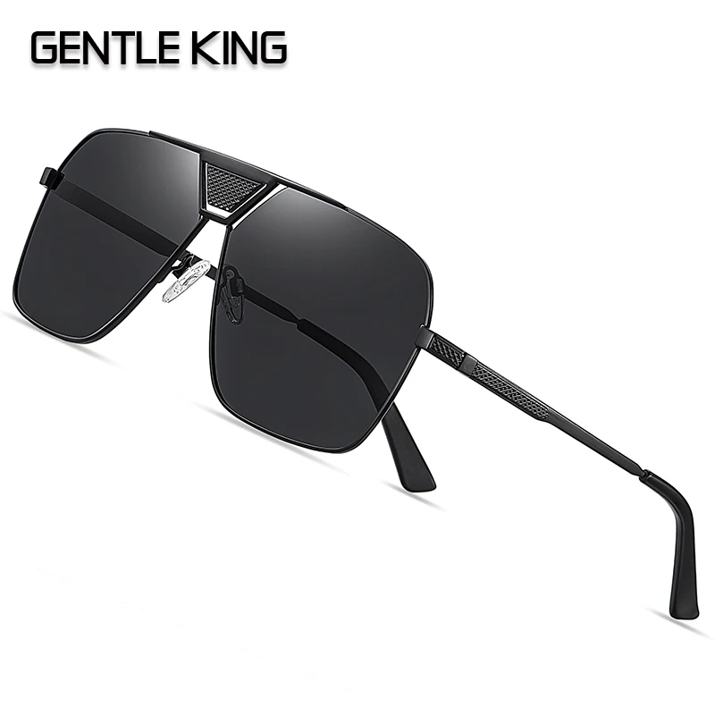 

GENTLE KING Polarized Sunglasses Men Women Brand Designer Retro Sun Glasses Vintage Male Female Goggles Oculos Gafas De Sol