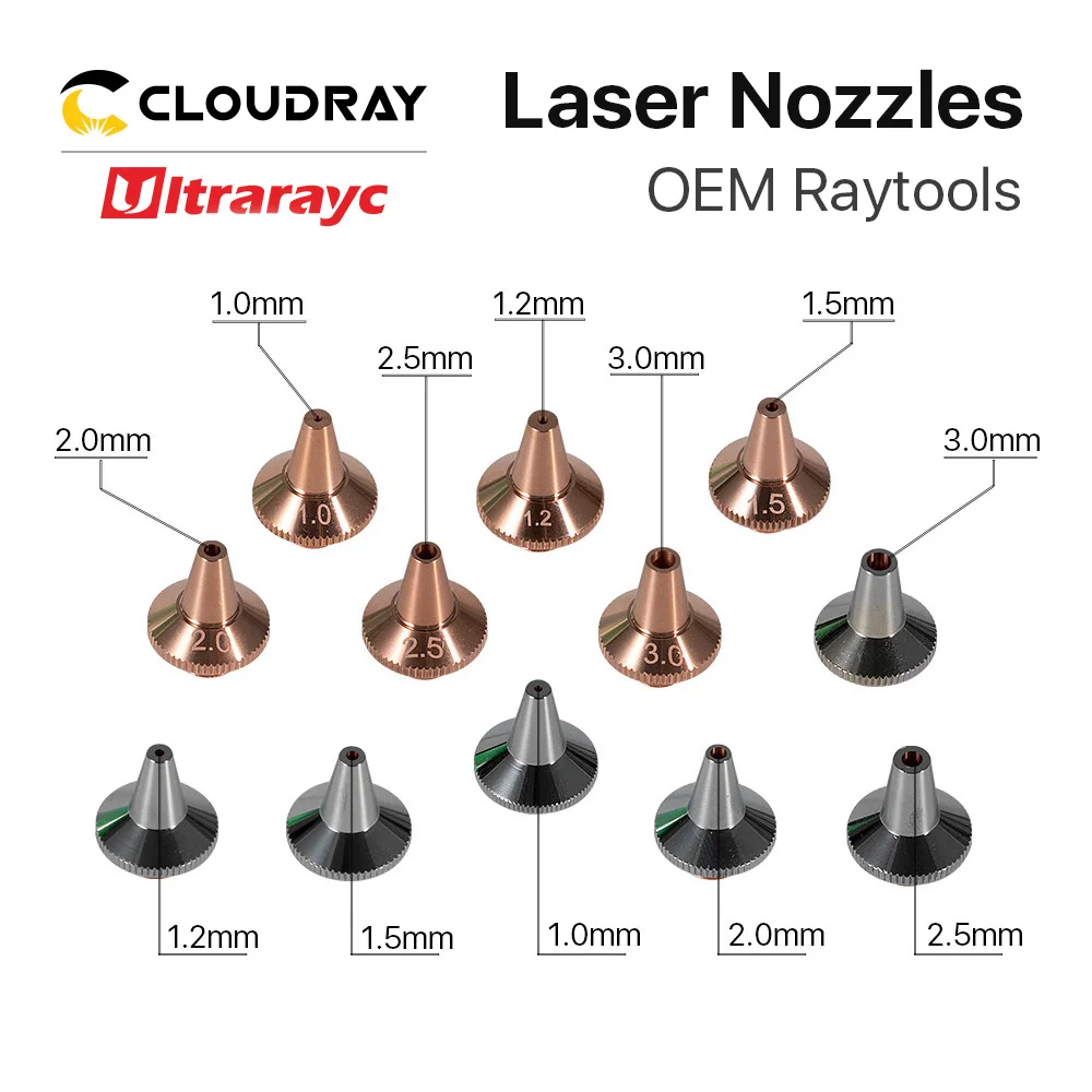 3D лазерная насадка ultrtonc M8 диаметр 15 мм Высота 19 Raytools режущая один и два слоя для