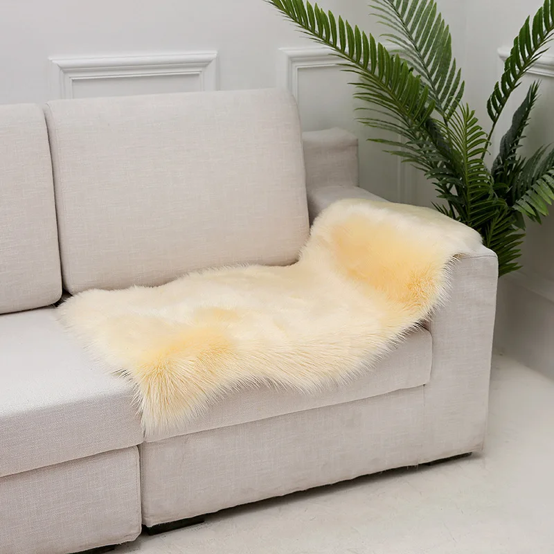 Living Room Bedroom Bay Window Staircase European Style High Imitation Wool Velvet Carpet Comfortable Non-slip Durable Thicken | Дом и сад