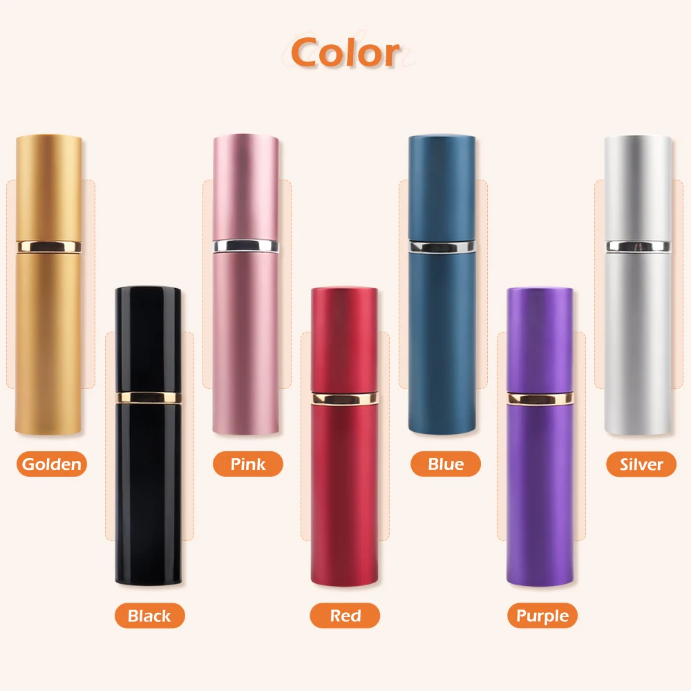 

5 Pcs Travel Perfume Atomizer Mini Durable Refillable Perfume Spray Bottle Portable Perfume Atomizer Bottle 10ml Perfume Refill
