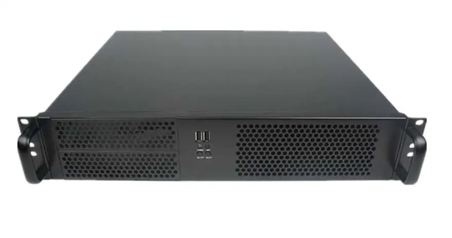 Новинка 2U IPC корпус стойка для крепления чехол глубина 390 мм ультра короткий Micro