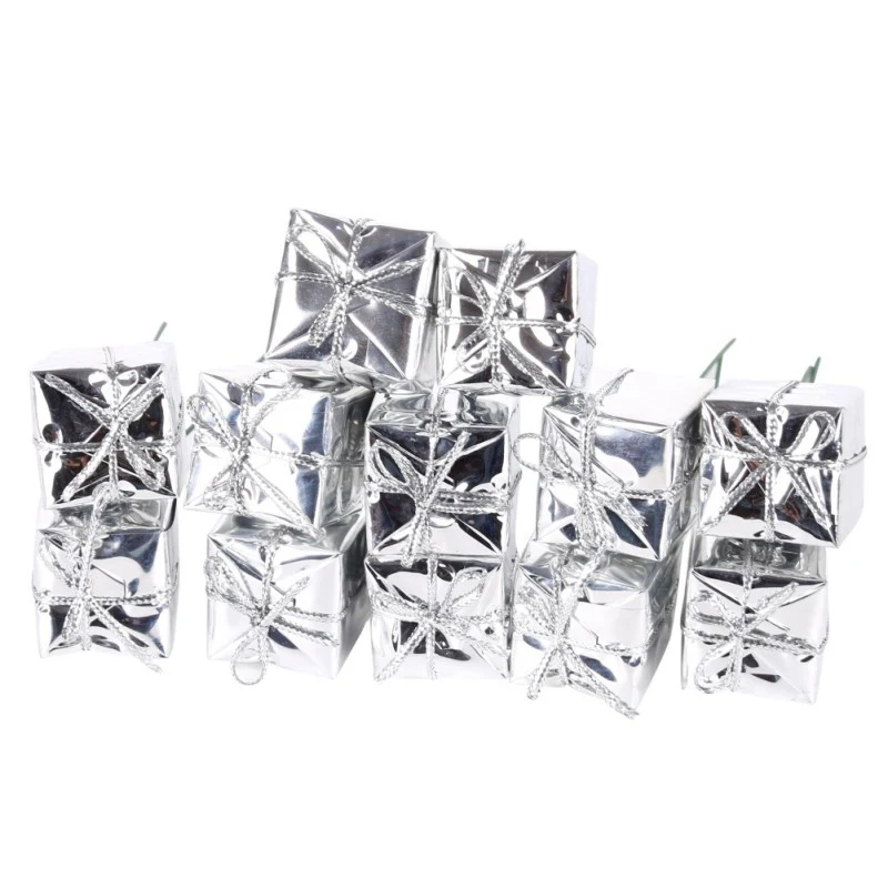 12 шт./лот милая Рождественская елка конфеты рождественская подвесные украшения