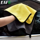 Полотенце для мытья автомобиля, полировка, 1 шт., плюшевое полотенце из микрофибры, полотенце для мойки и сушки, прочное плотное, плюшевая Полиэстеровая волокна, ткань для чистки автомобиля