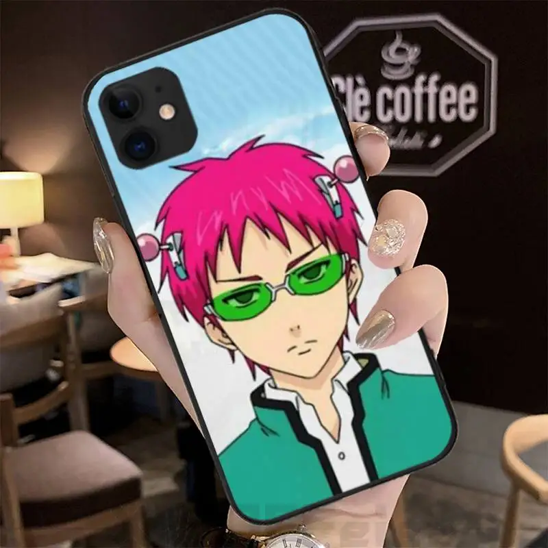 

The Disastrous Life Of Saiki K Case Coque Fundas For Iphone 12 11 PRO MAX X XS XR 4S 5S 6S 7 8 PLUS SE 2020 Cases Cover