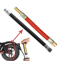 extending line inflator mouth hose bicycle pump valve for xiaomi mijia m365 electric scooters soft pump nozzle air inflator