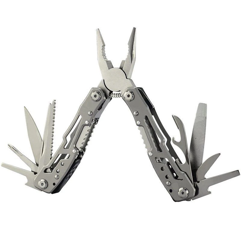 

1pcs Hot Multifunctional knife needle nose pliers outdoor emergency all-steel folding repair tool knife pliers S8B0014