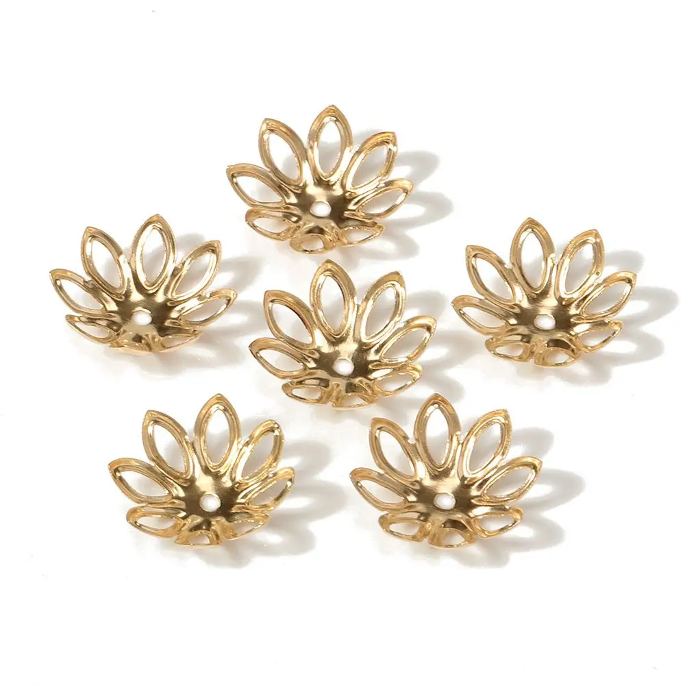 

Полый Цветочный разделитель из сплава для шляпы, в стиле ретро, Шарм-шапочка для бусин, материалы для изготовления ювелирных изделий своими ...