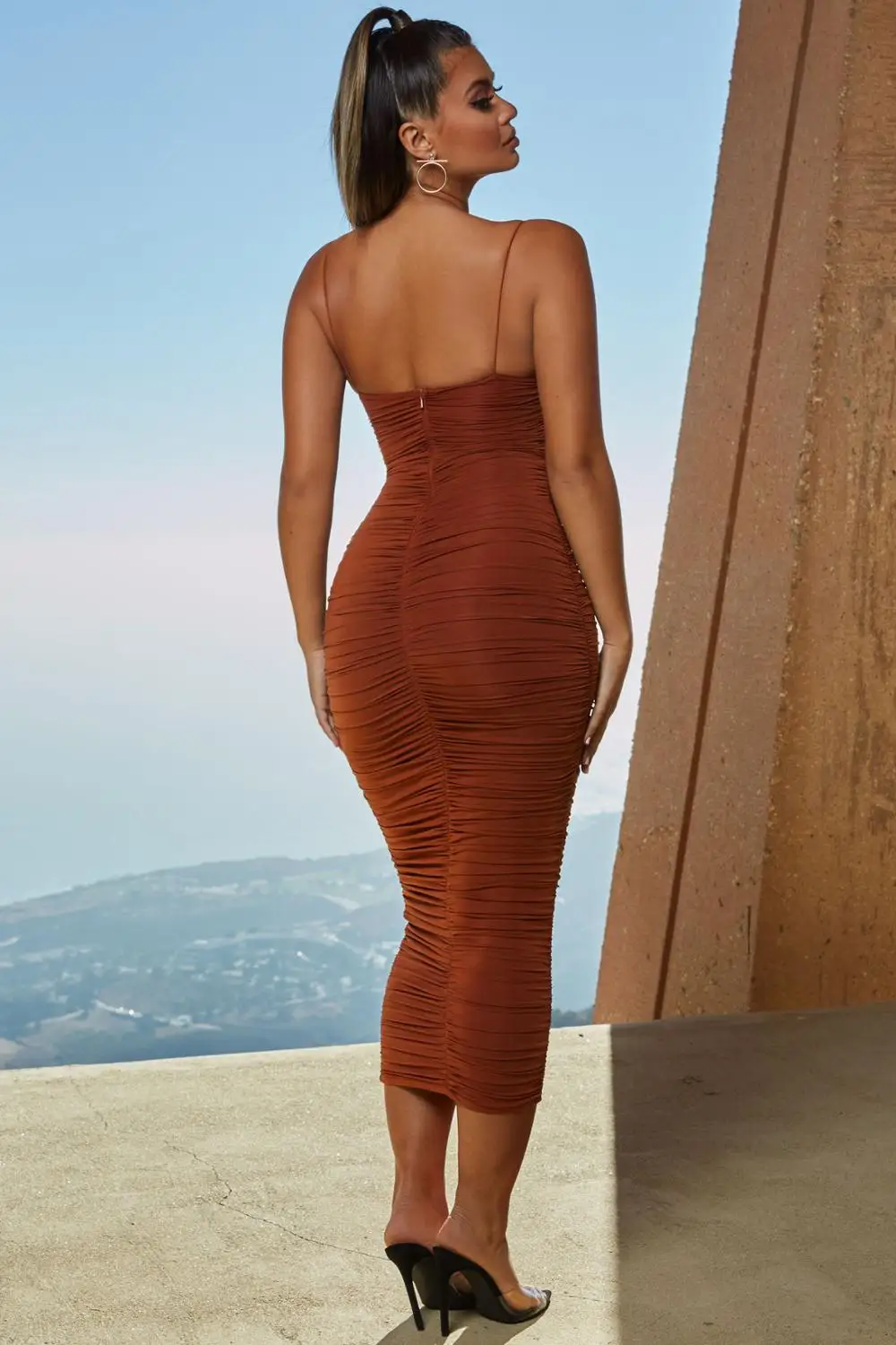 

Women Dress slip backless sexy bodycon midi long dress 2019 summer women high waist elegant fashion party clothes