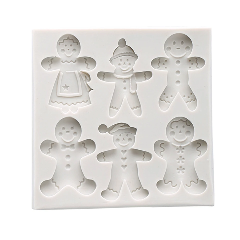 Transhome Пряничный человечек форма для рождественского печенья снеговик