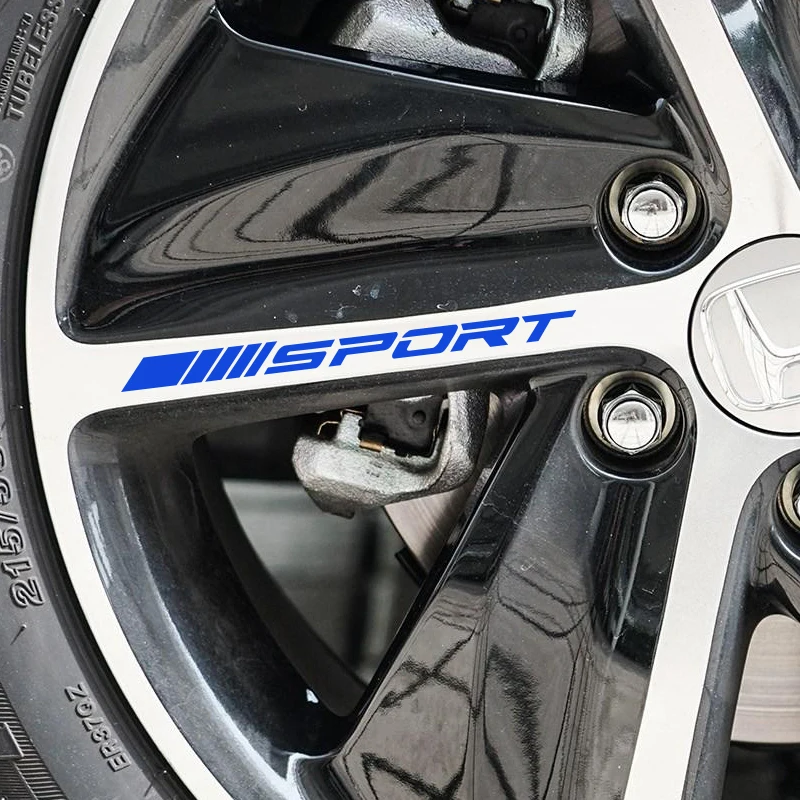 4 шт. автомобильные диски наклейки на колеса ночное видение светоотражающие