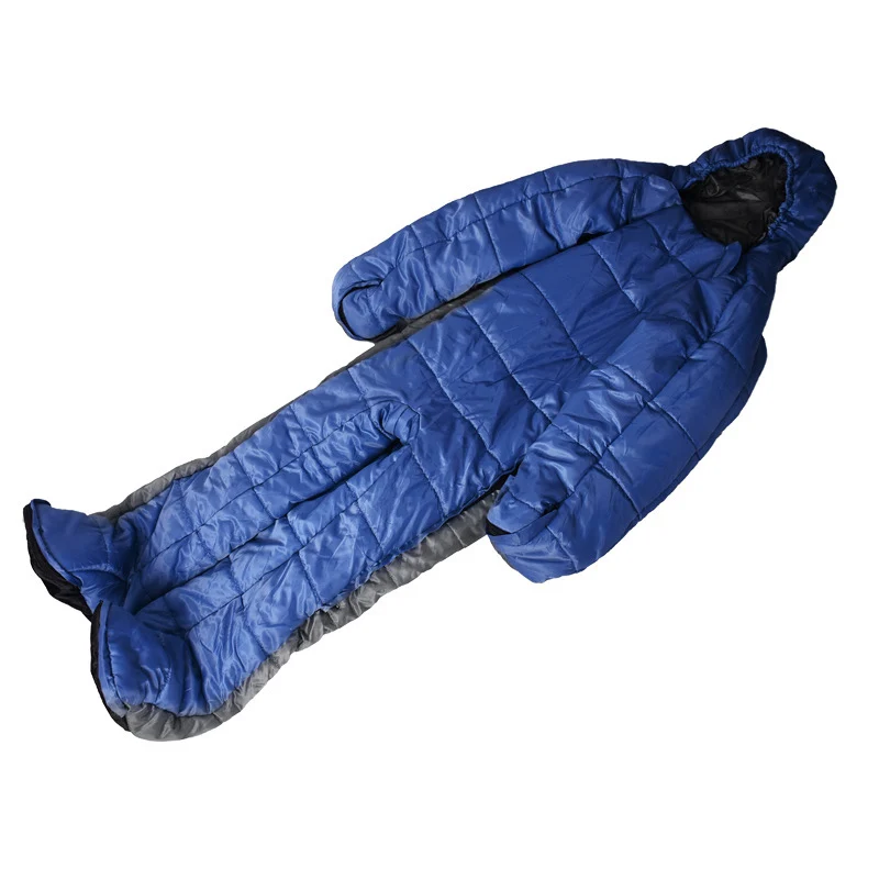 

Легкий носимый спальный мешок для взрослых, согревающий для прогулок, Походов, Кемпинга на открытом воздухе LDF668