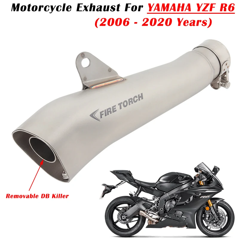Выхлопная система для мотоцикла YAMAHA YZF-R6 YZF R6 2006 2007 - 2020 | Автомобили и мотоциклы