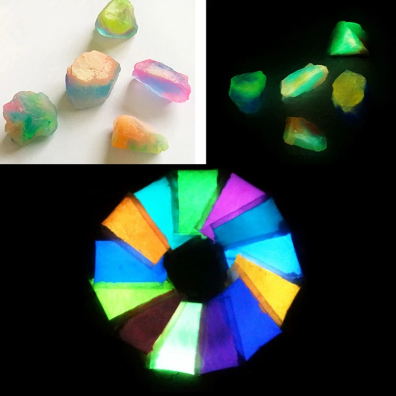 13 цветов светящийся порошок пигмент для смолы краситель УФ эпоксидной