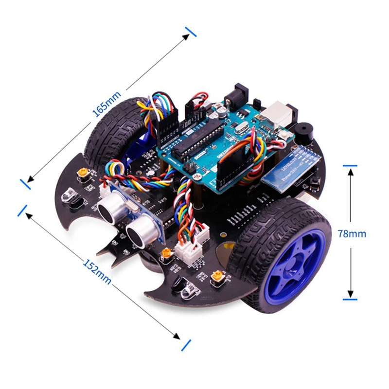 Подходит для Arduino Uno Smart Car Robot Kit Diy программируемый образование Предотвращение