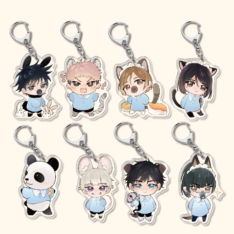 

Jujutsu Kaisen animation acrylic key chain pendant hanging campus creative peripheral accessories