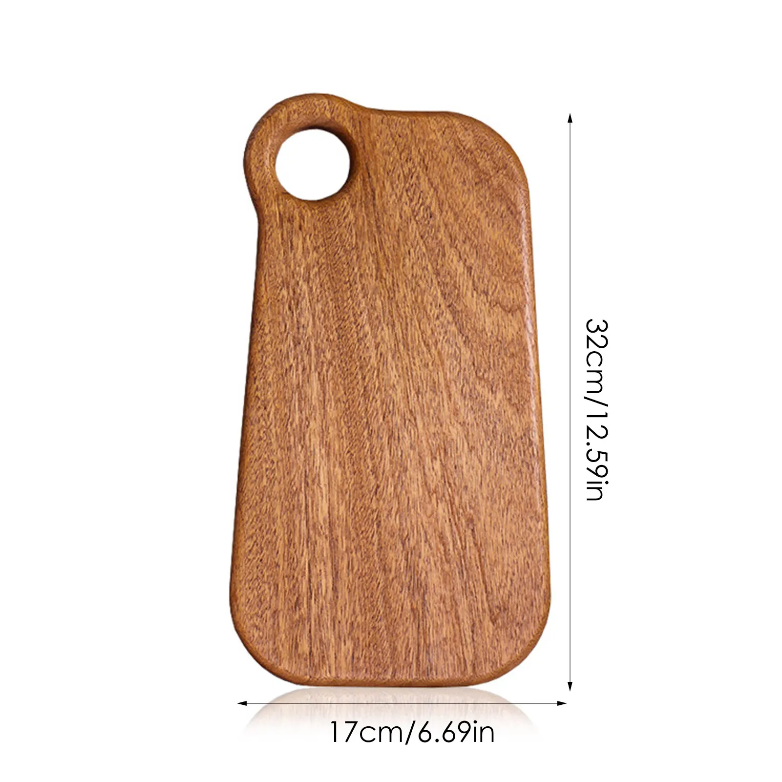 Деревянная кухонная разделочная доска из твердой древесины беслакированный