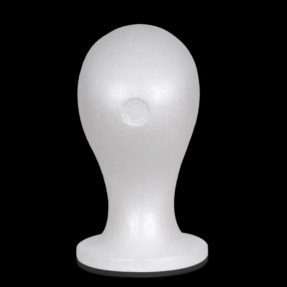 Practical Foam Female Mannequin Head Wigs Glasses Cap Display Holder Stand Model wig head with stand holder Drop Shipping | Красота и