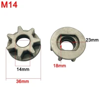 115125150180 sprocket chain saw gear angle grinder replacement gear bracket m10 m14 m16 angle grinder conversion head gear