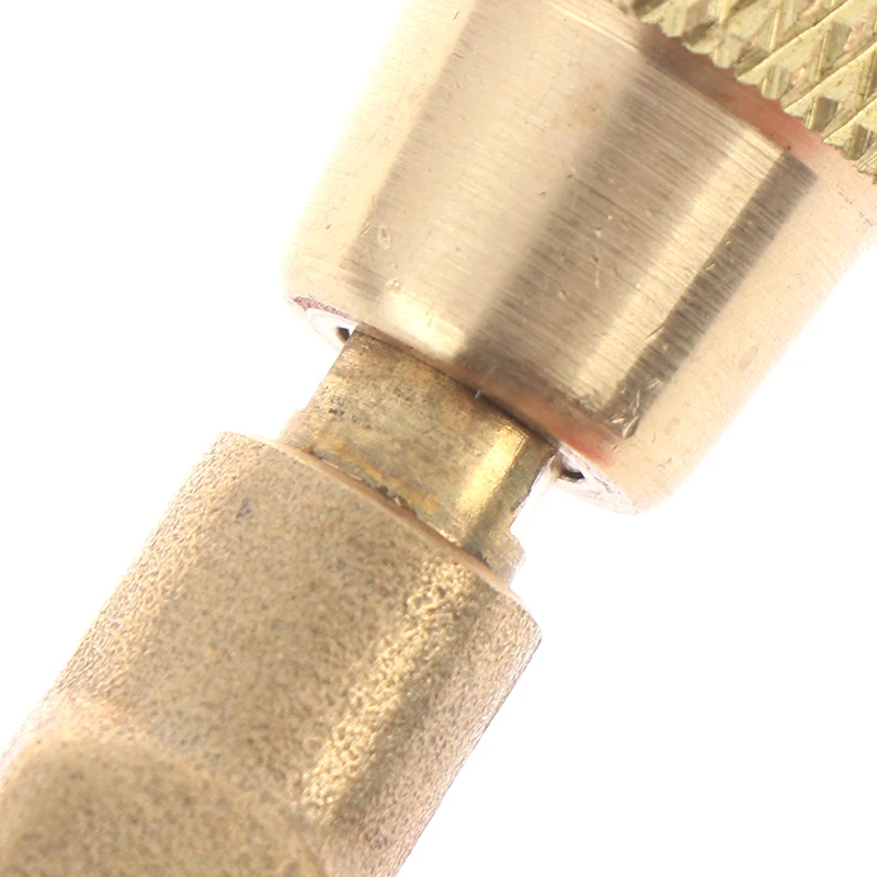 

2pcs R410A R22 Refrigeration Charging Adapter For 1/4" Safety Valve Service