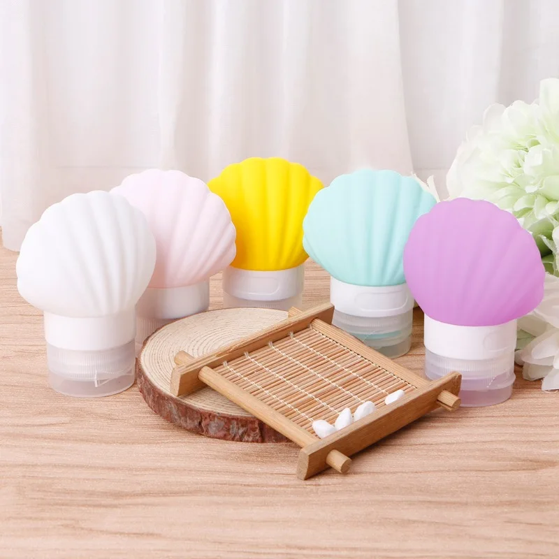 40 мл 90 MLShell силикагель Travel Kit Открытый гель для душа лосьон шампунь бутылка воды