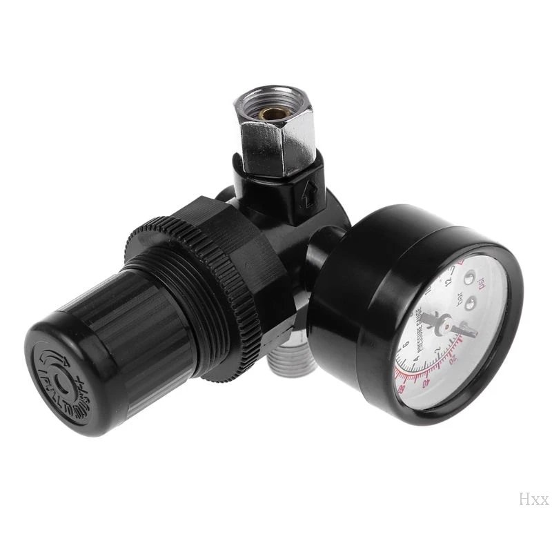 Новый 1/4 &quotРедуктор регулятора давления воздуха 12Bar 180 PSI распылитель