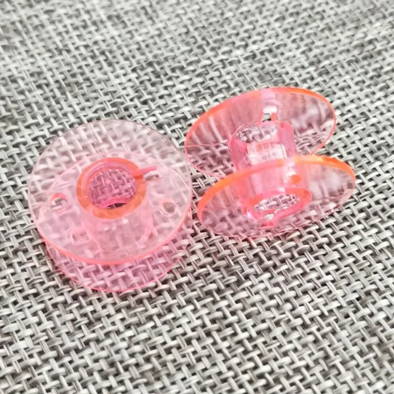 10 шт. прозрачный шпульки для швейной машины дома на пластиковой катушке Швейные