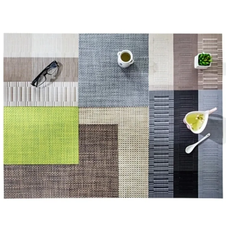 

Plastic Waterproof Insulation Pads Anti-scalding Pads Table Mats Western Place Mats Bowl Mats Plate Mats and Table Mats