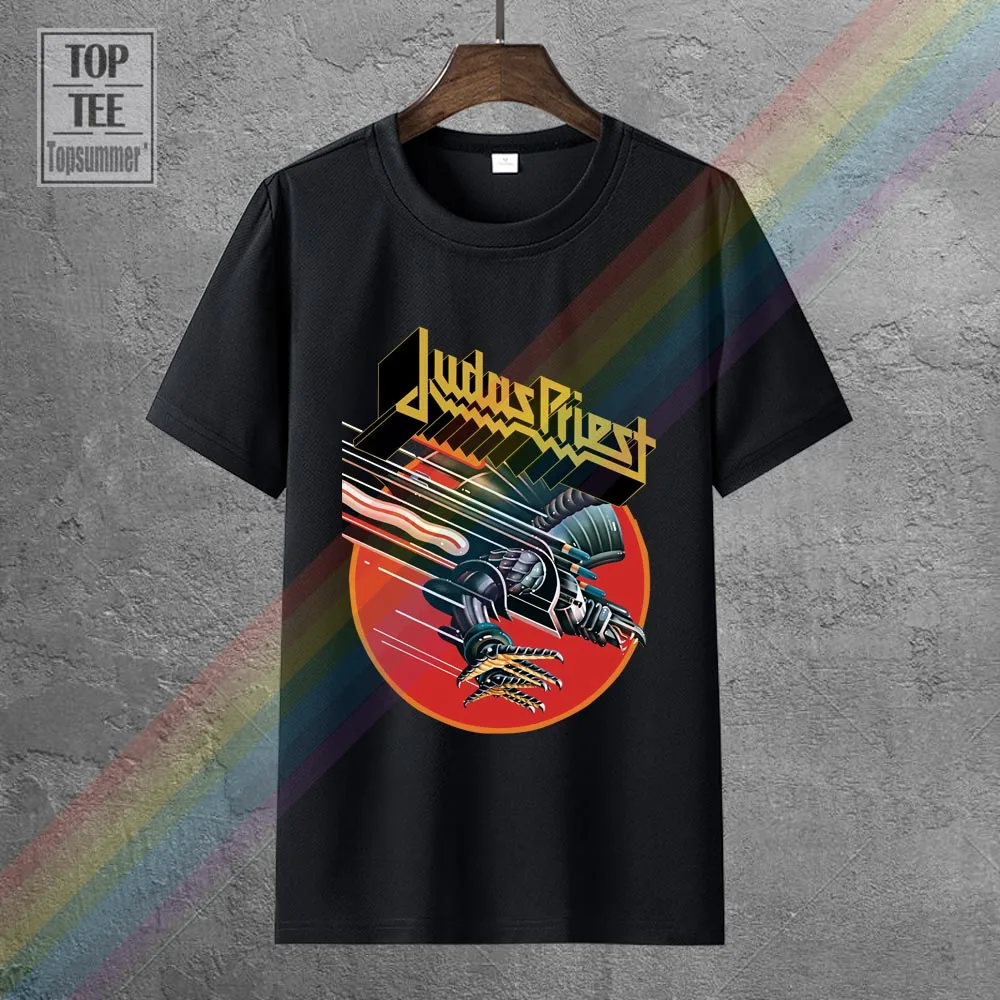 

Judas Priest T-Shirt Men'S Clothes Punk Emo Hip Hop Tshirt Women'S Fashion Hippie Goth Band T Shirt Gothic Rock Oversize for Men