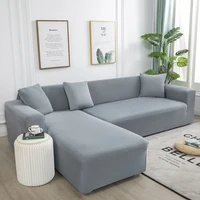 solid color sofa cover big elasticity stretch couch cover sofa corner sofa towel furniture cover for living room 1234 seater