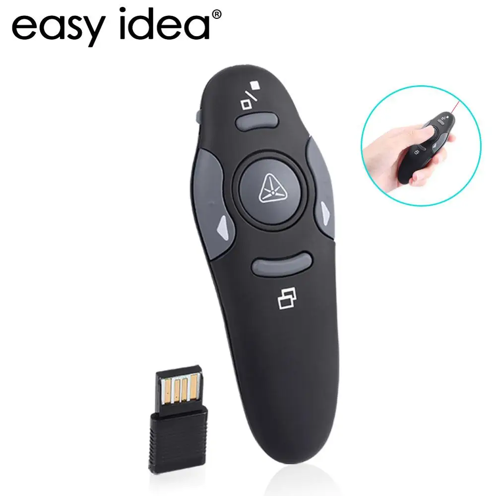 PPT Laser Pointer Slide Presenter Red Light High Power Lazer Wireless USB Pen Beam For Teacher |