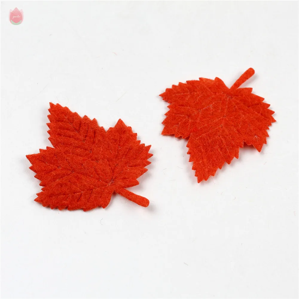 50 шт. нетканый материал кленовые листья имитация эвкалипта осенние свадебная