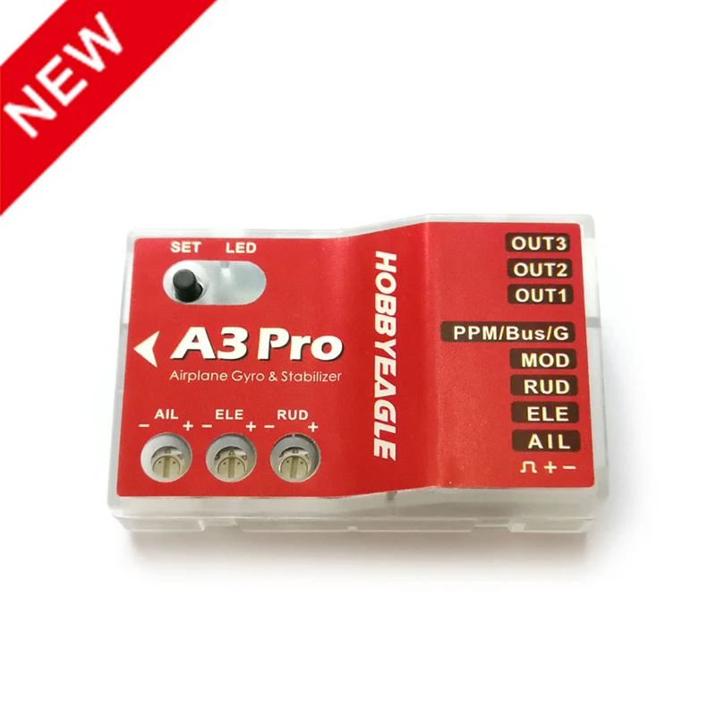 Контроллер полета HobbyEagle A3 Pro 6 осевой самолет с гироскопом и стабилизатором для RC