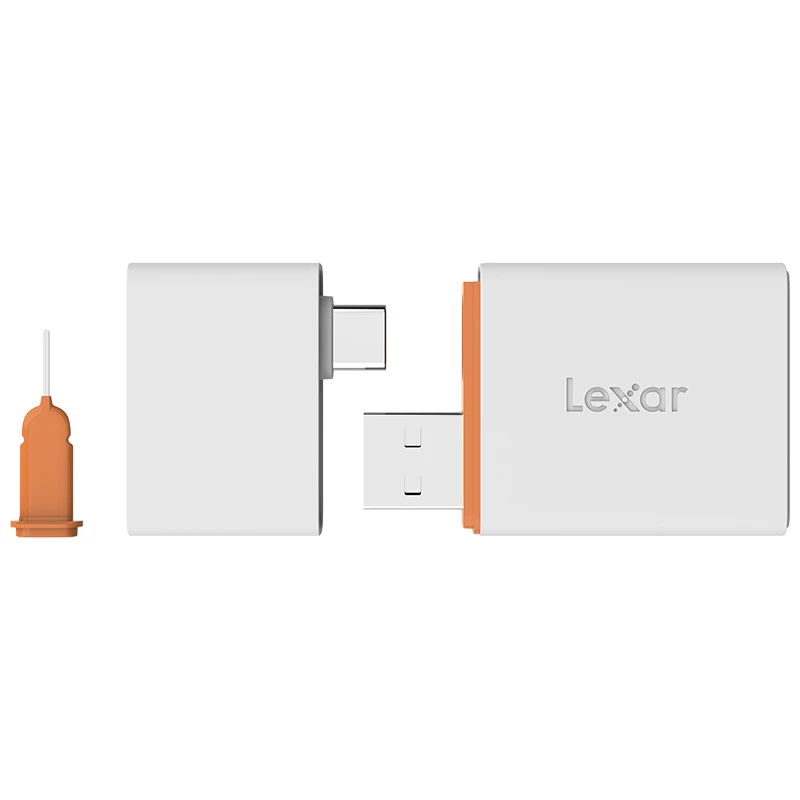 

Lexar Card Reader 2in1 Micro SD NM Card Reader USB 3.1 Type C NMCard Reader Microsd Speed up to 170MB/s for Huawei Laptop
