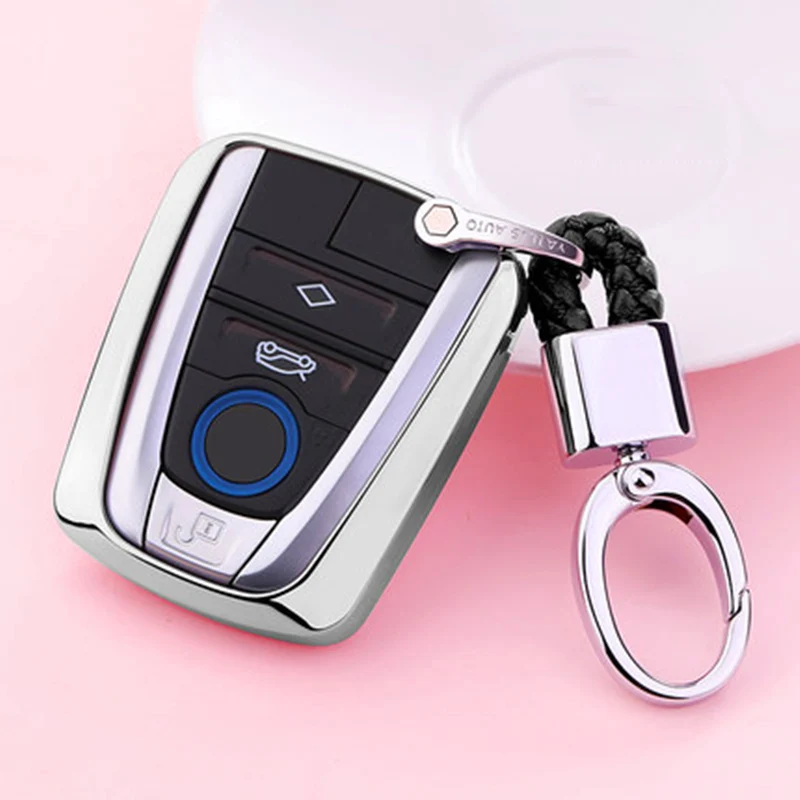 

2019 New Soft TPU Car Key Case Auto Key Protection Cover For BMW i3 i8 Car Holder Shell Colorful Car-Styling Accessories