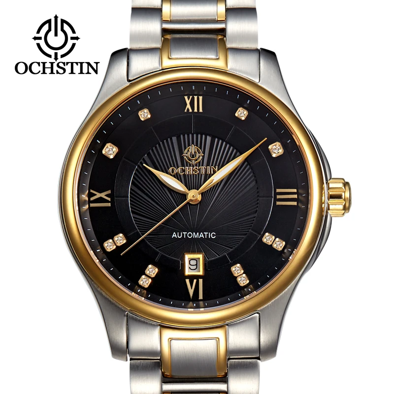 OCHSTIN автоматические механические часы мужские водонепроницаемые из нержавеющей