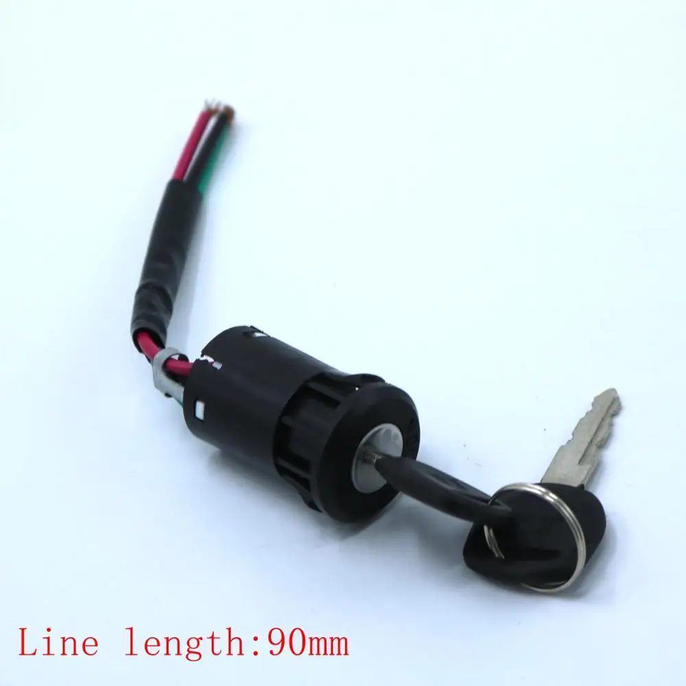 2 шт./лот переключатель зажигания для электрического велосипеда вкл./выкл. (тип со